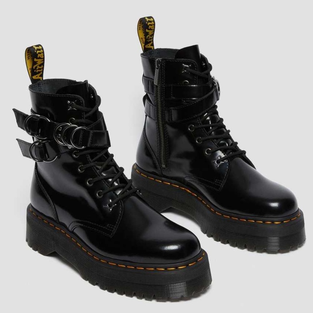 Dr. Martens Jadon Hardware Leather Platform *BRAND NEW*